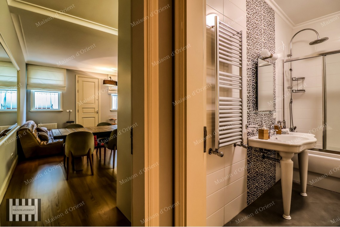 Renovated Historical Greek Fourlex for Sale in Emirgan