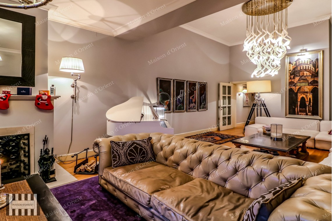 Renovated Historical Greek Fourlex for Sale in Emirgan