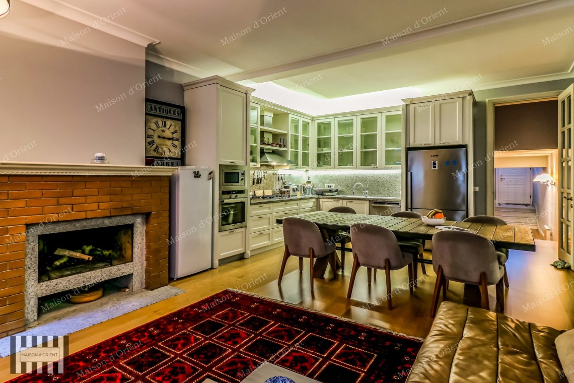 Renovated Historical Greek Fourlex for Sale in Emirgan