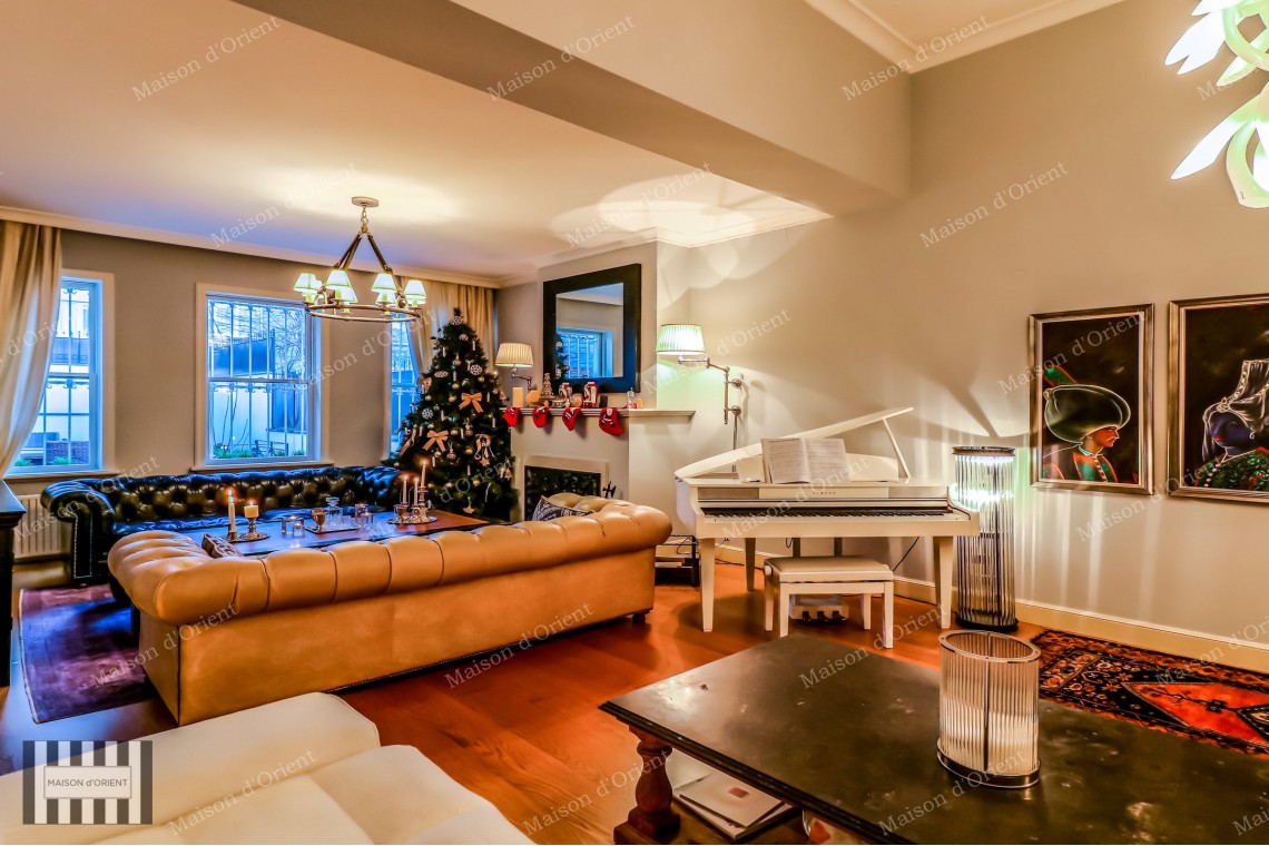 Renovated Historical Greek Fourlex for Sale in Emirgan