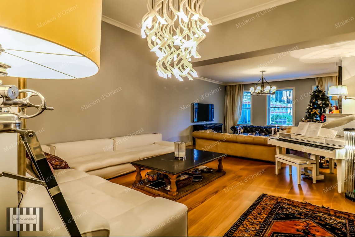 Renovated Historical Greek Fourlex for Sale in Emirgan