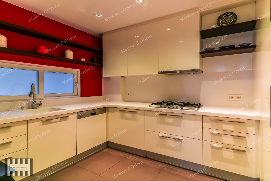 Fully Renovated 3+1 Flat with View for Sale in Teşvikiye