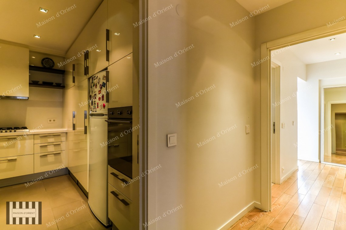 Fully Renovated 3+1 Flat with View for Sale in Teşvikiye