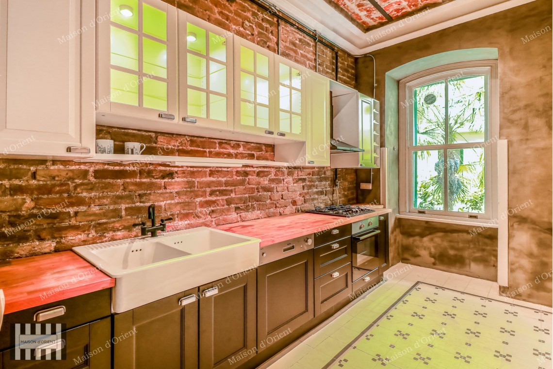 Renovated Flat for Rent in Historical Dogan Apartment