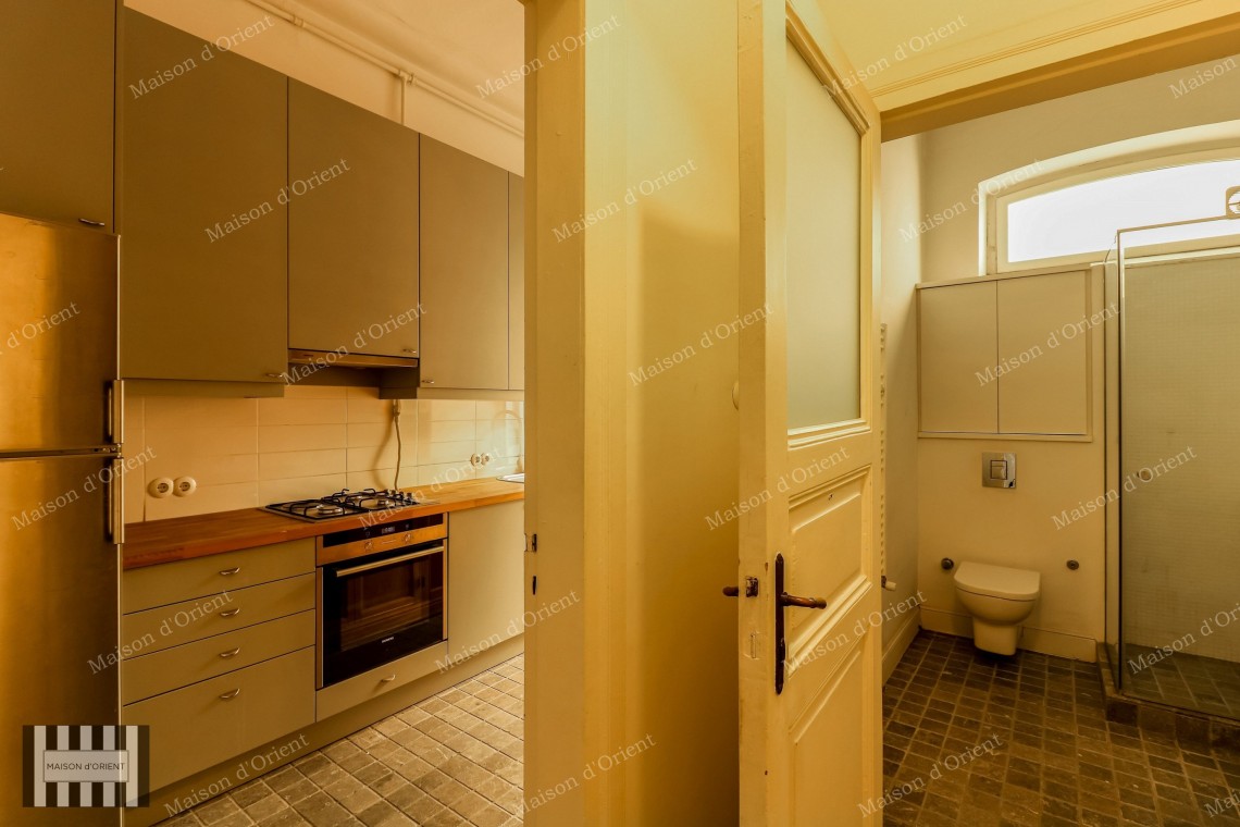 2+1 Rental Flat with Bosphorus View in Dogan Apartment