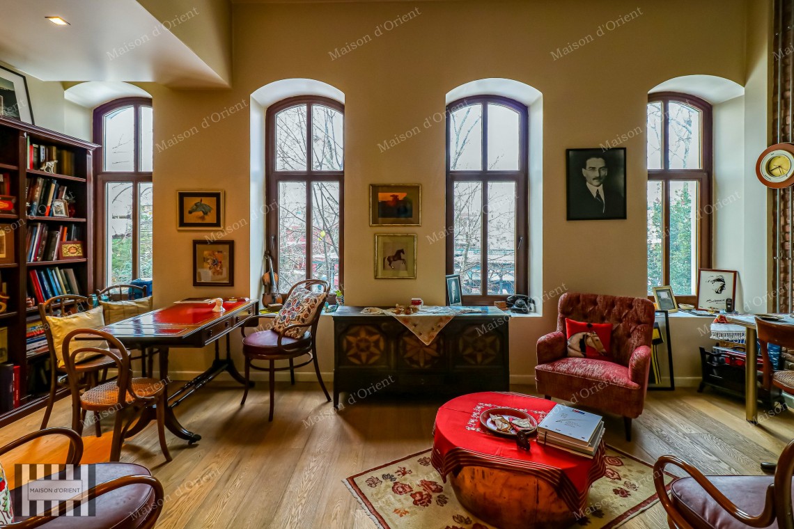 Studio Flat for Rent in Historical Akaretler Row Houses