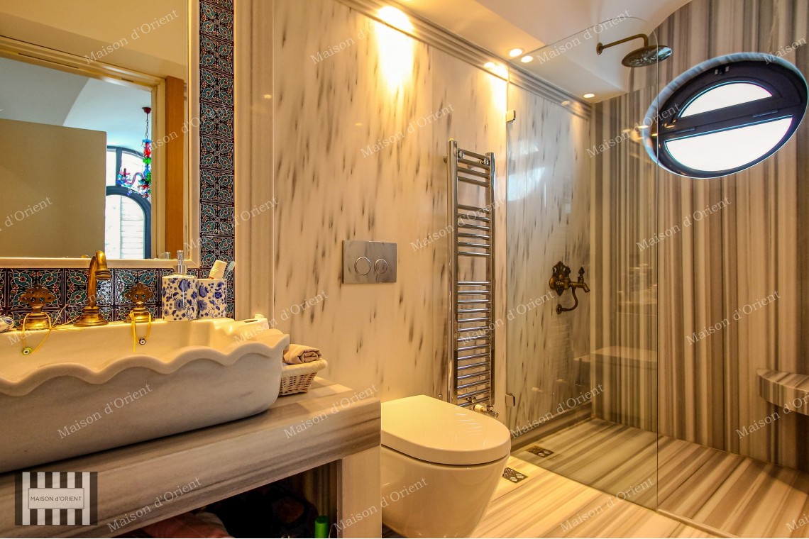 Yeniköy Tahir Paşa Evleri'nde Satılık 400m2 5+2 Tripleks Villa