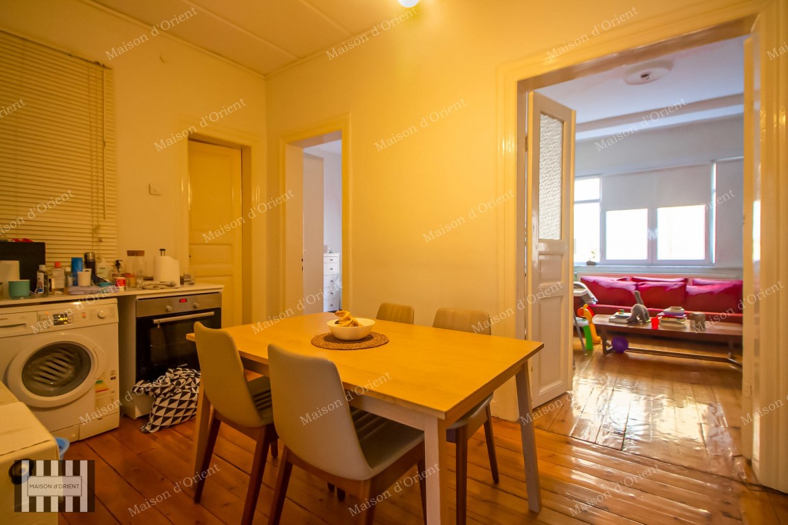 2+1 Apartment for Sale in Historical Building, Cihangir