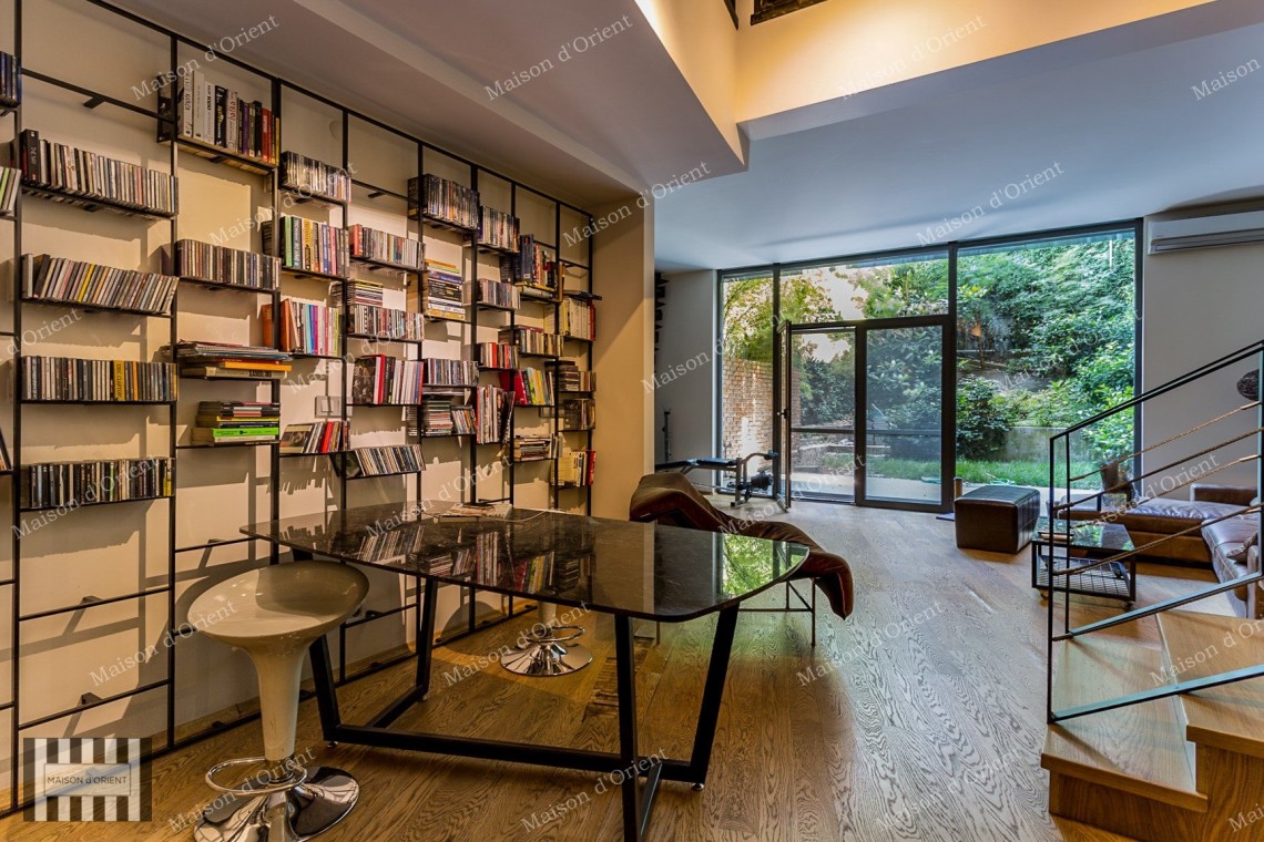 Modern Designed 2+1 Garden Duplex for Rent in Galata