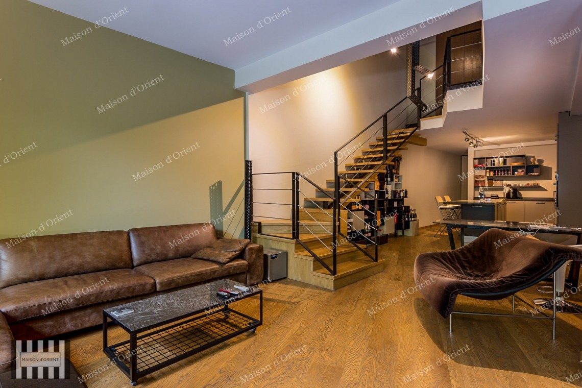 Modern Designed 2+1 Garden Duplex for Rent in Galata