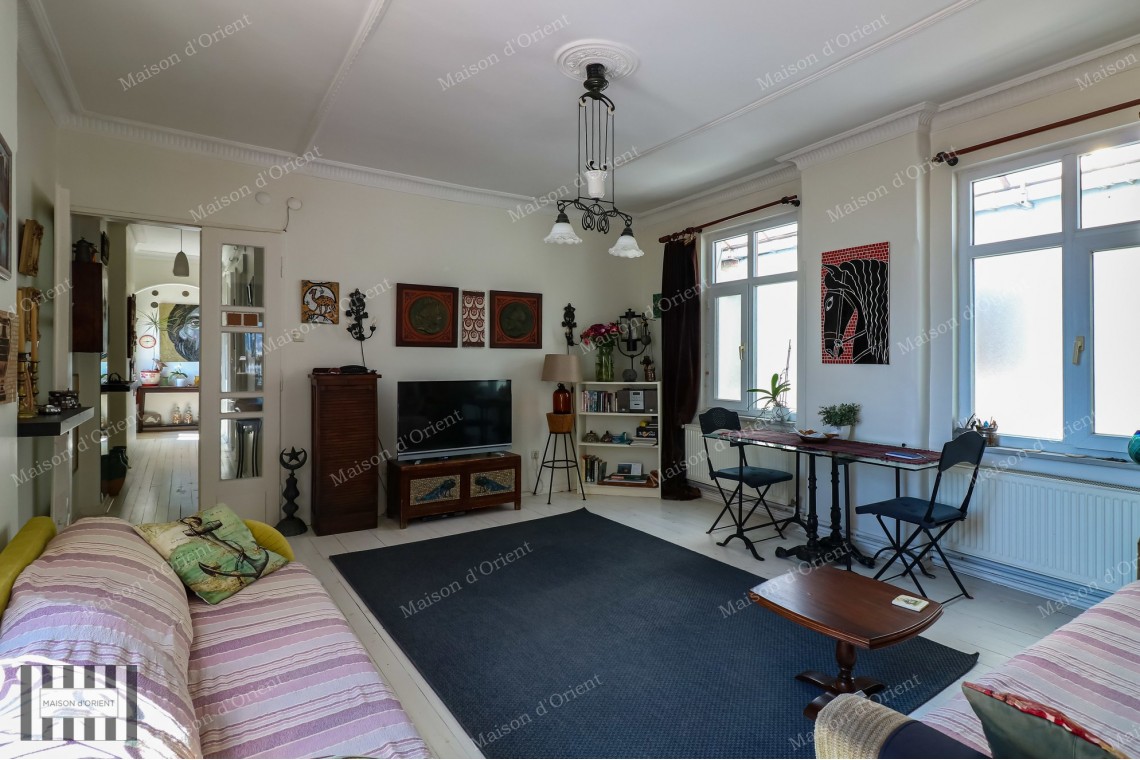 2+2 Aparment for Sale in Historical Building on Istiklal Street