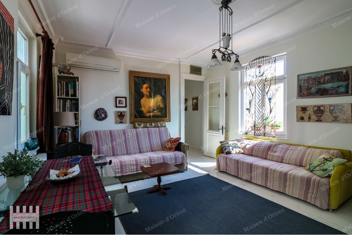 2+2 Aparment for Sale in Historical Building on Istiklal Street