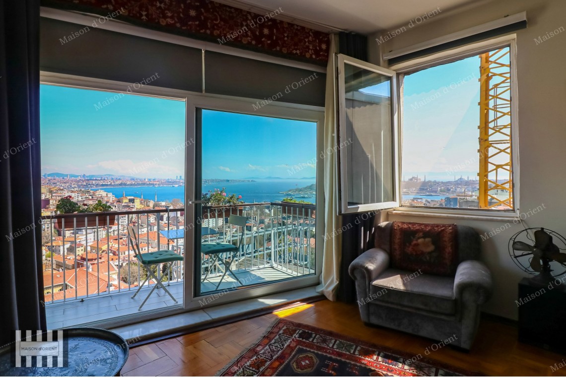 2+2 Aparment for Sale in Historical Building on Istiklal Street
