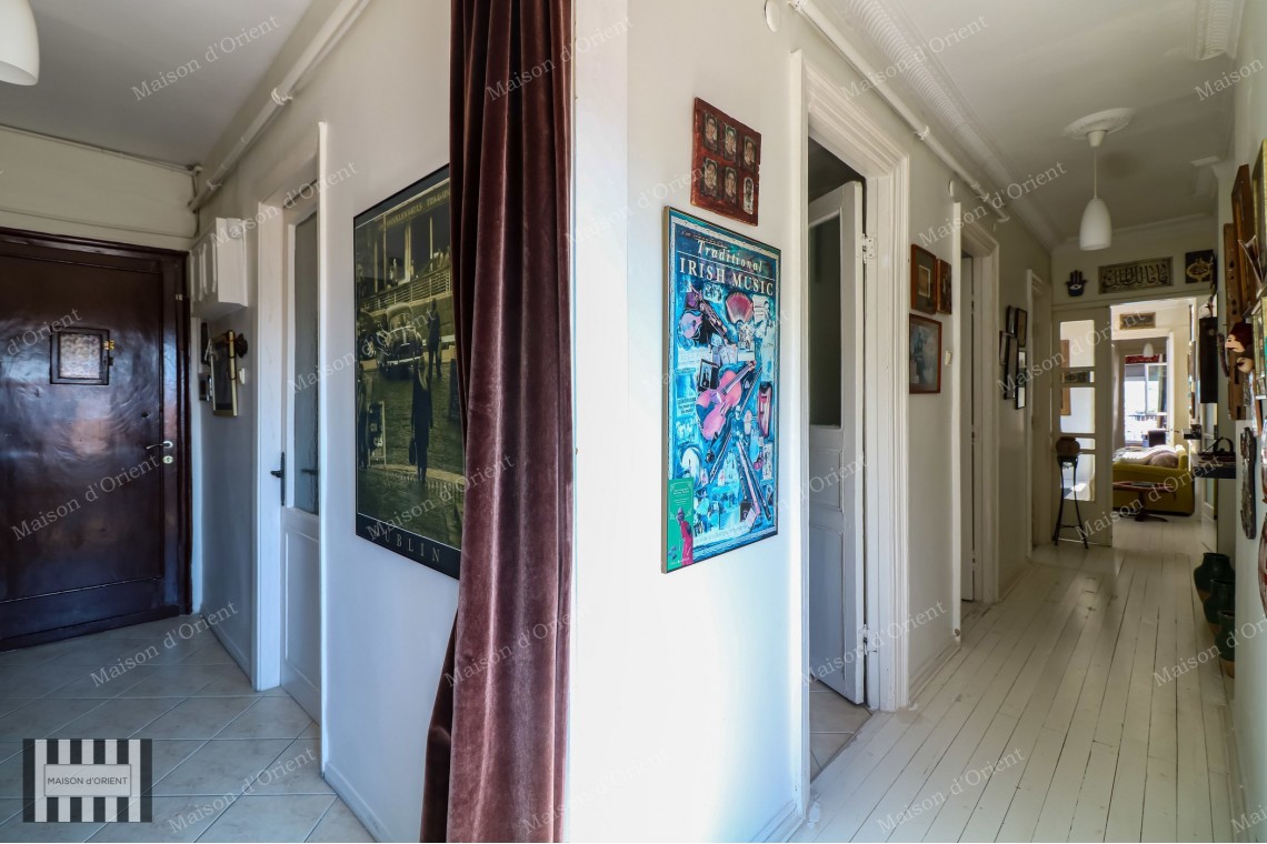 2+2 Aparment for Sale in Historical Building on Istiklal Street