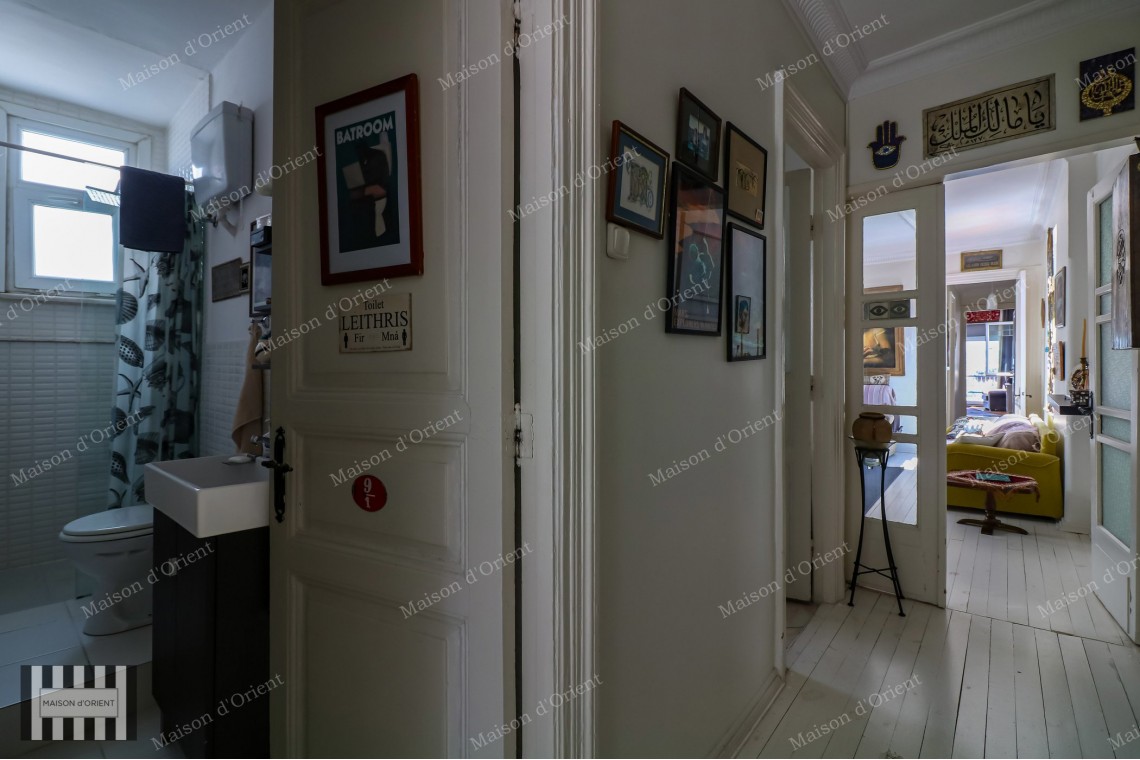 2+2 Aparment for Sale in Historical Building on Istiklal Street