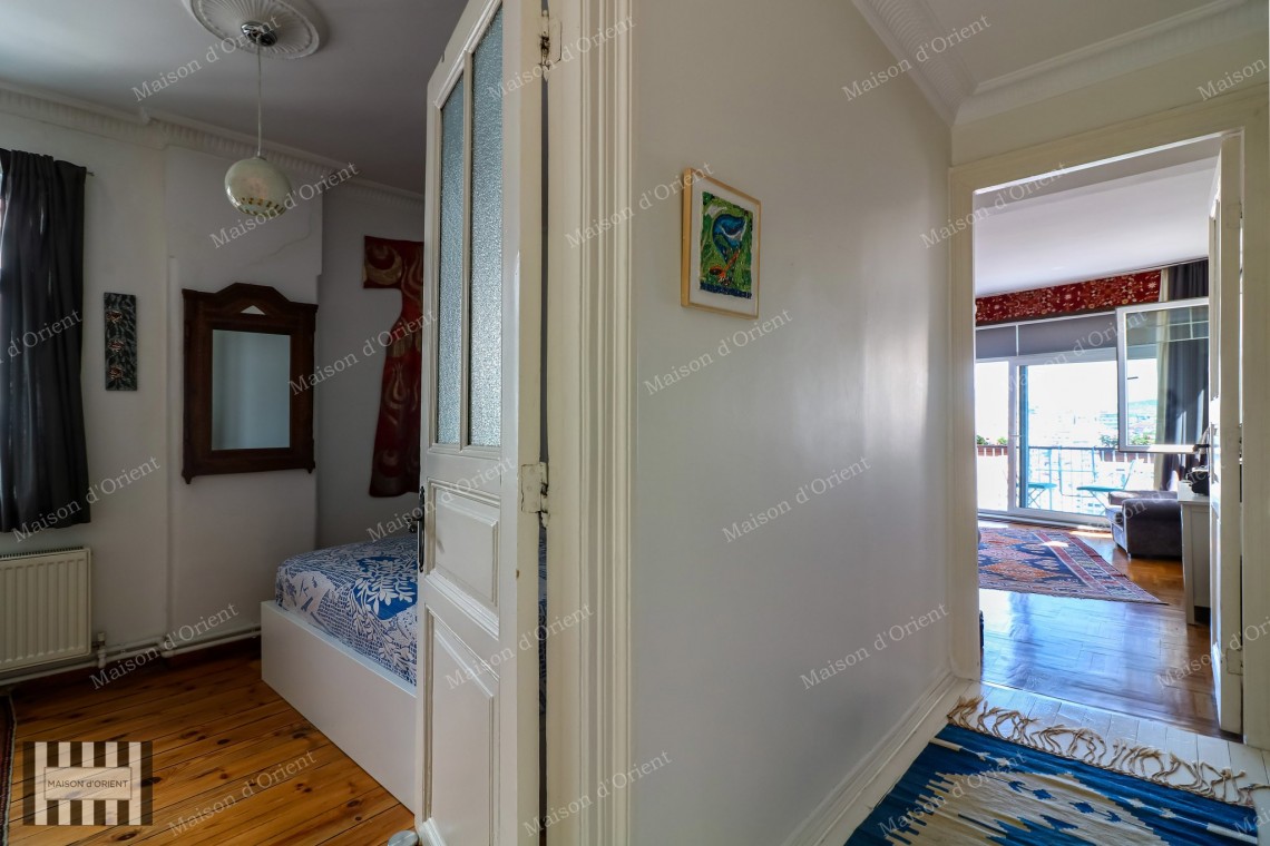2+2 Aparment for Sale in Historical Building on Istiklal Street