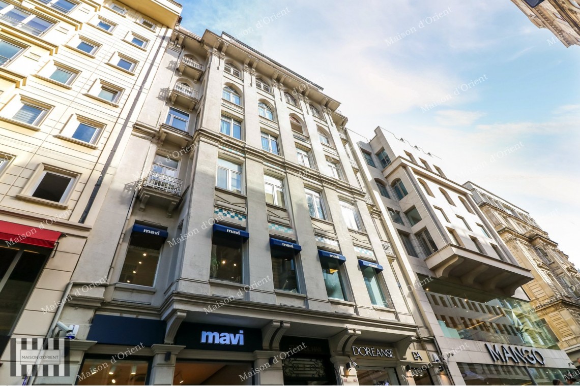 2+2 Aparment for Sale in Historical Building on Istiklal Street