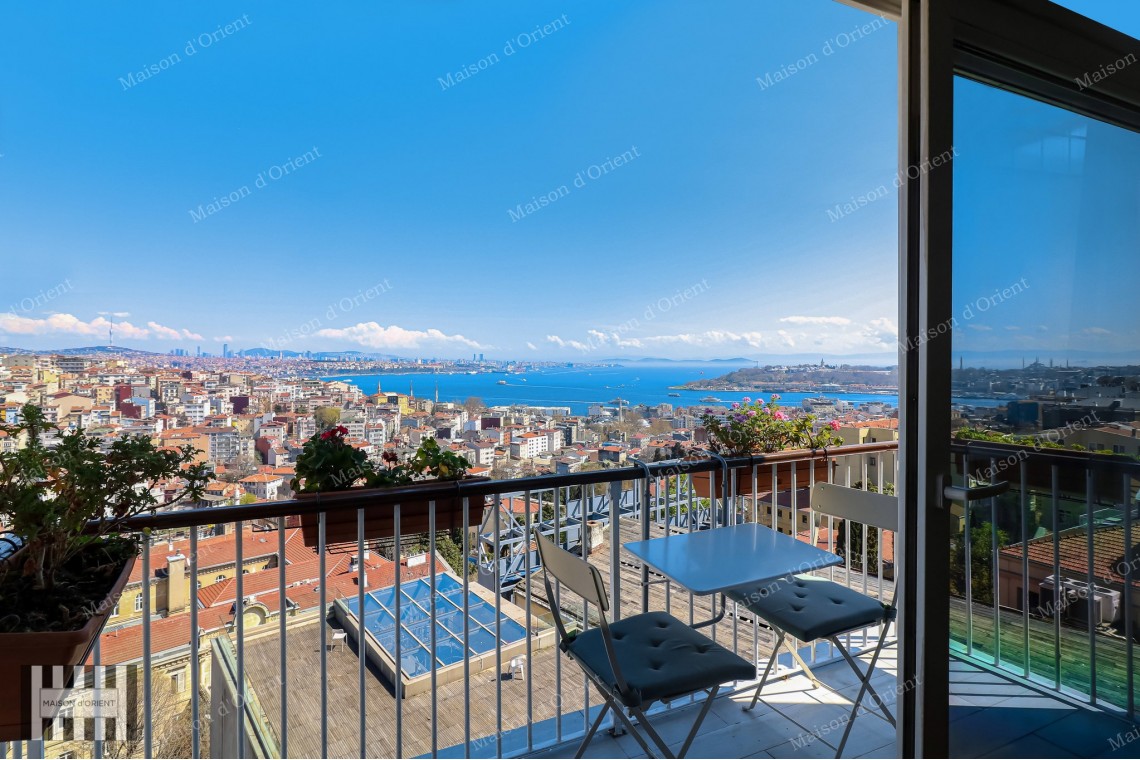 2+2 Aparment for Sale in Historical Building on Istiklal Street