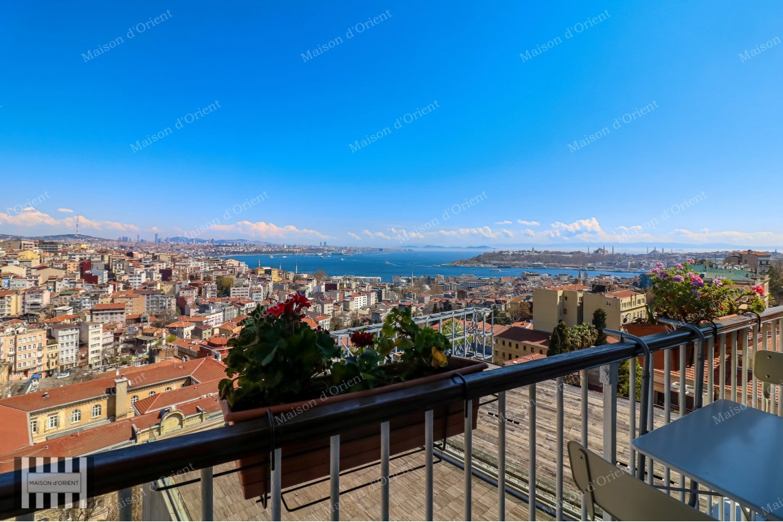 2+2 Aparment for Sale in Historical Building on Istiklal Street