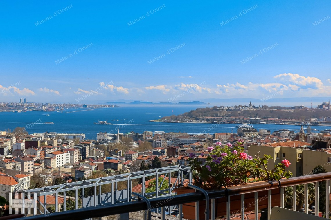 2+2 Aparment for Sale in Historical Building on Istiklal Street