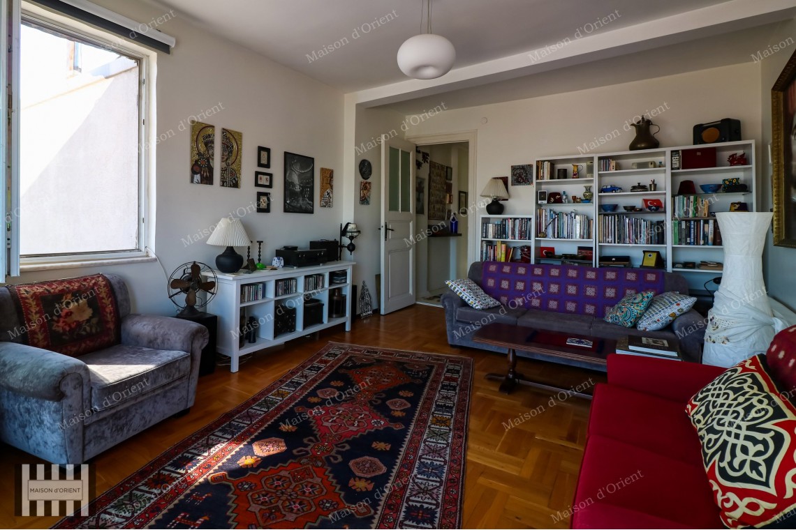 2+2 Aparment for Sale in Historical Building on Istiklal Street