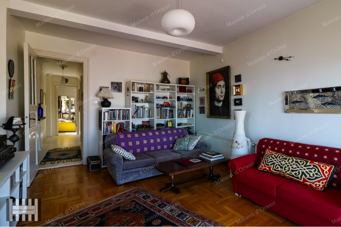 2+2 Aparment for Sale in Historical Building on Istiklal Street