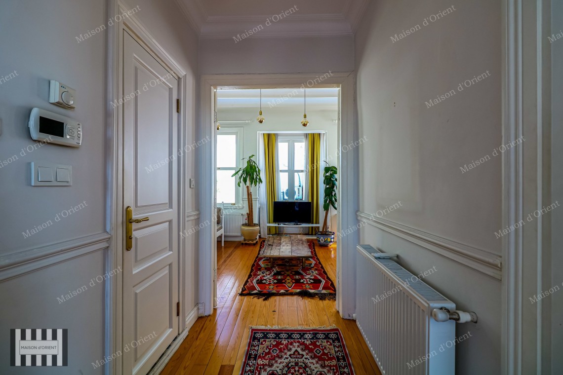 2+1 Furnished Duplex Apartment for Rent with View and Terrace