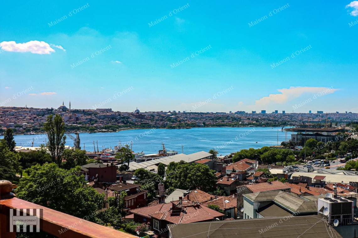2+1 Furnished Duplex Apartment for Rent with View and Terrace