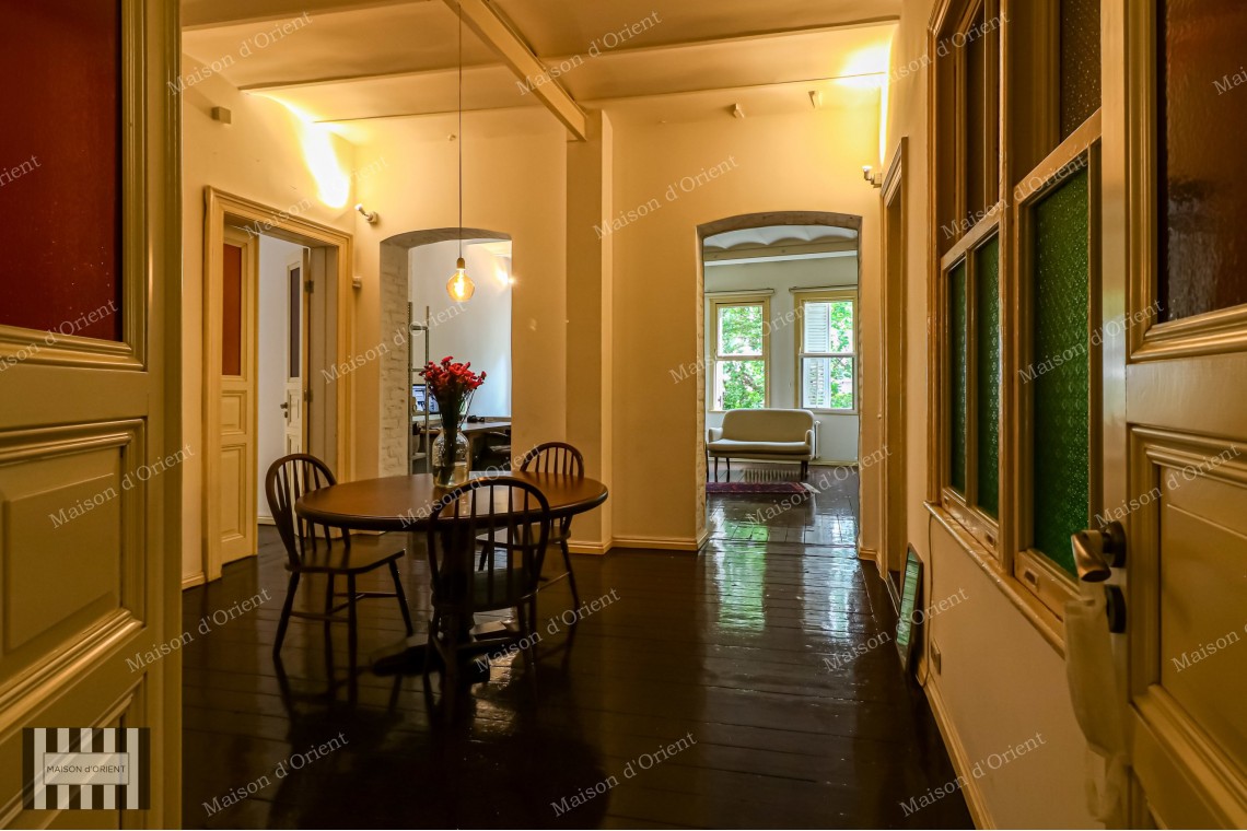 2+1 Furnished Flat for Rent in Galatasaray, Historical Apelyan Building