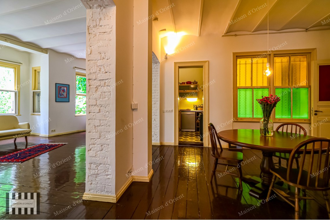 2+1 Furnished Flat for Rent in Galatasaray, Historical Apelyan Building
