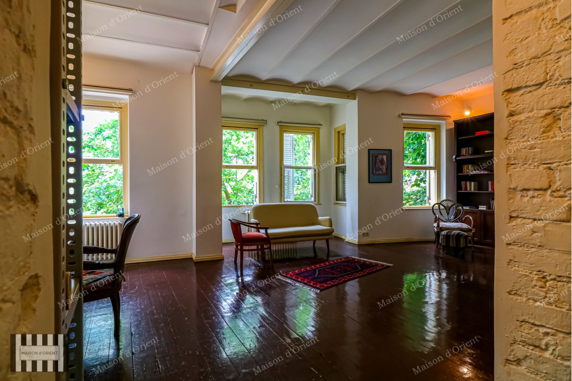 2+1 Furnished Flat for Rent in Galatasaray, Historical Apelyan Building