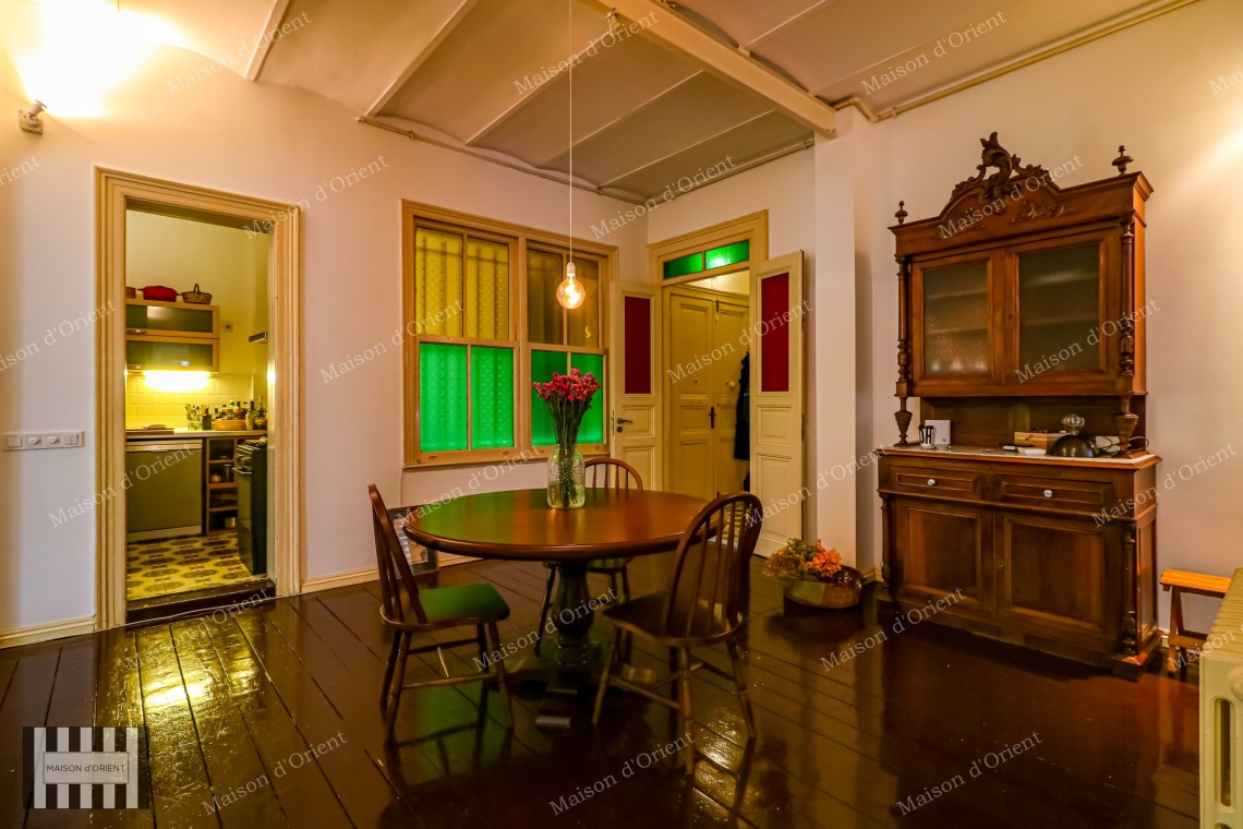 2+1 Furnished Flat for Rent in Galatasaray, Historical Apelyan Building