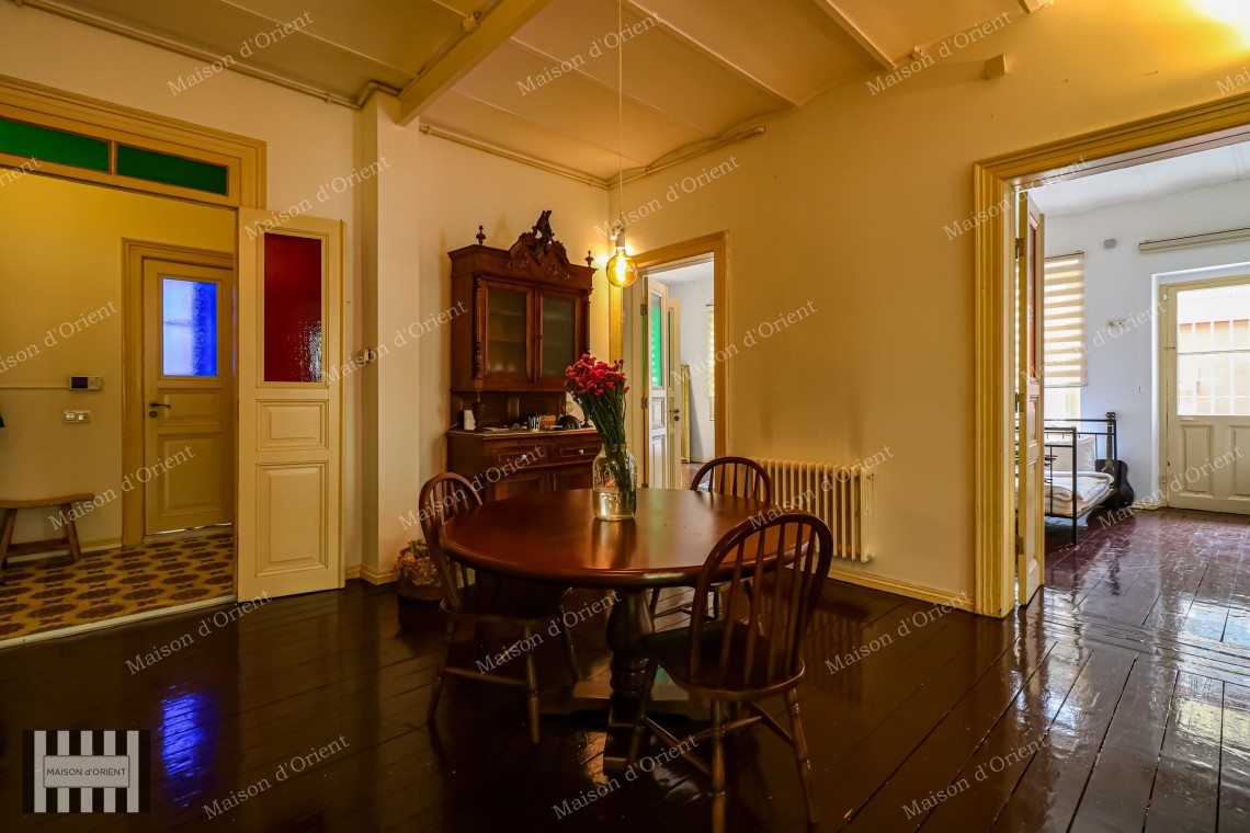 2+1 Furnished Flat for Rent in Galatasaray, Historical Apelyan Building