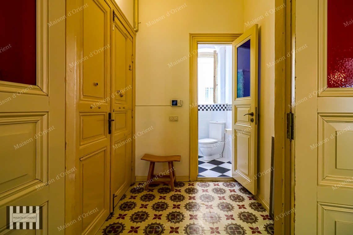 2+1 Furnished Flat for Rent in Galatasaray, Historical Apelyan Building