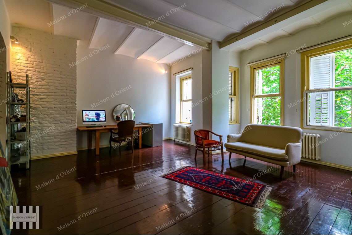2+1 Furnished Flat for Rent in Galatasaray, Historical Apelyan Building