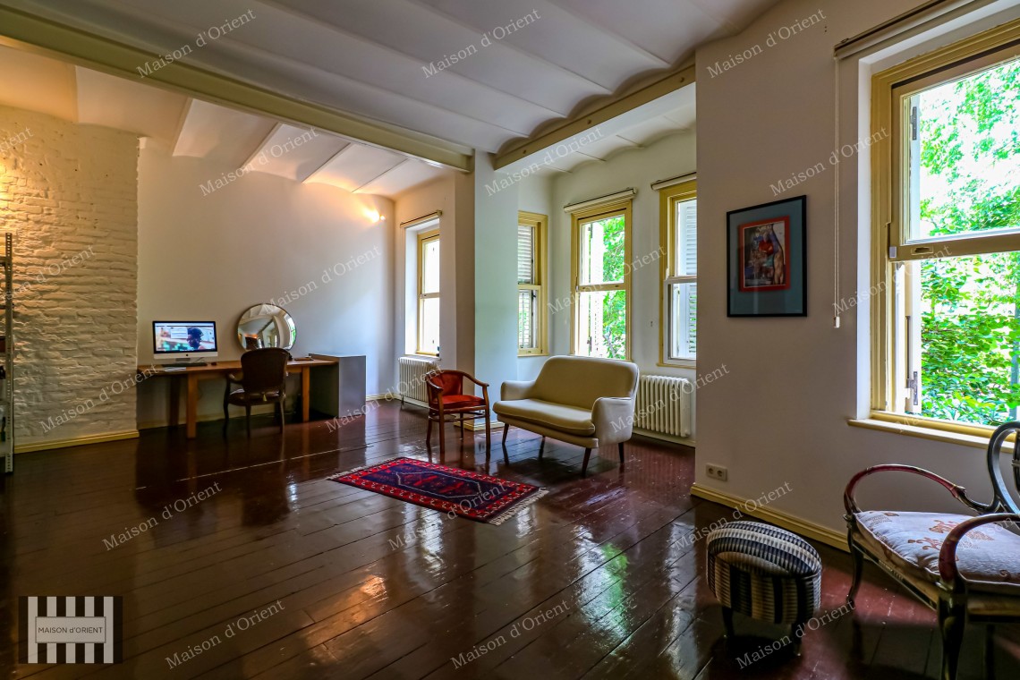 2+1 Furnished Flat for Rent in Galatasaray, Historical Apelyan Building