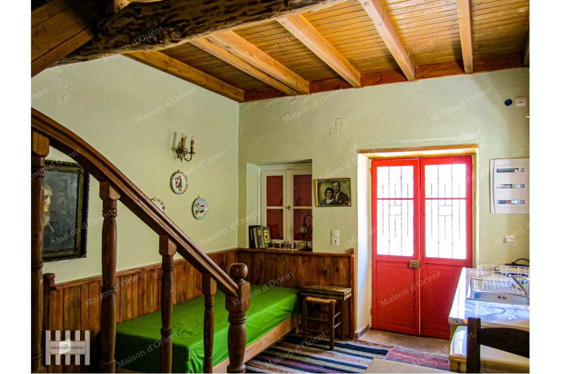 Three Greek Houses in Historic Pagondas Village, Samos