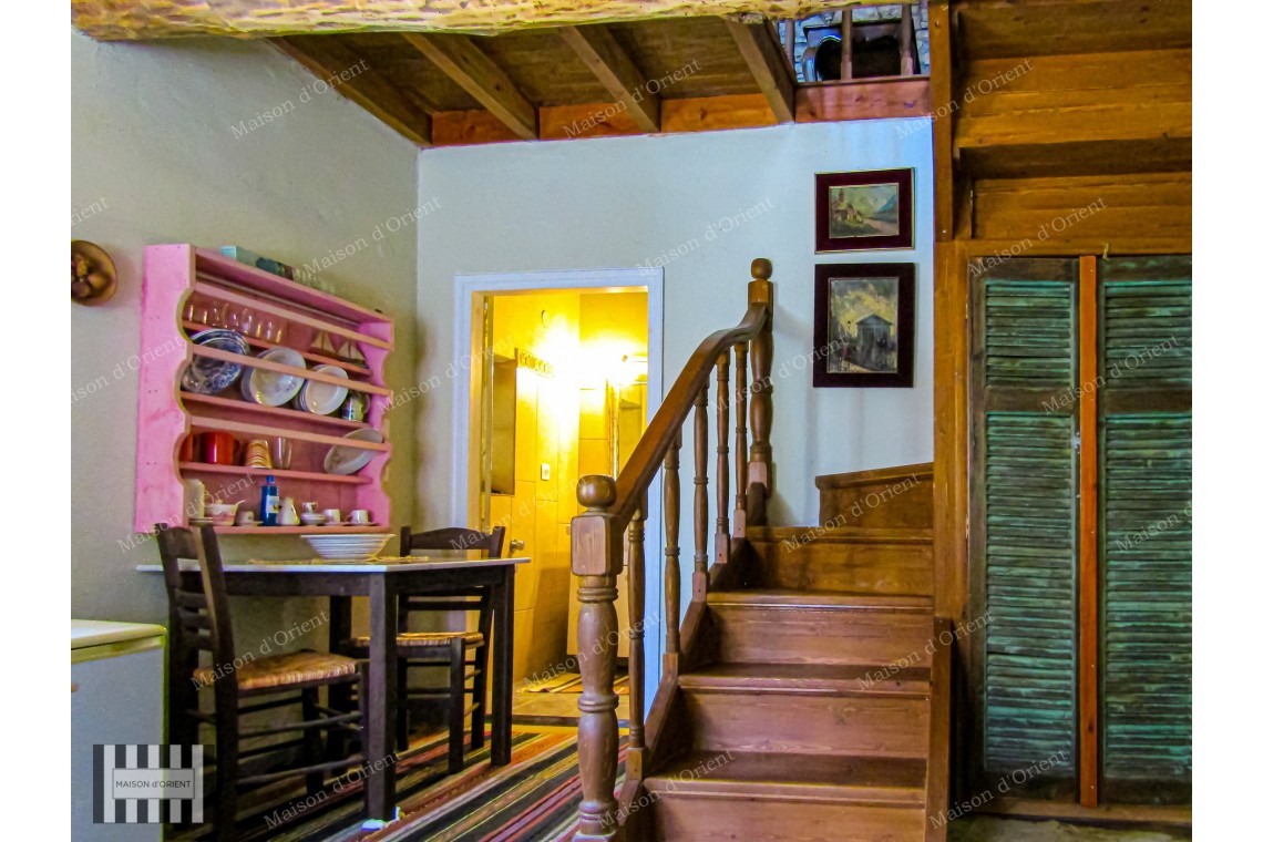 Three Greek Houses in Historic Pagondas Village, Samos