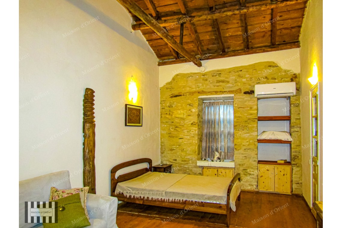 Three Greek Houses in Historic Pagondas Village, Samos