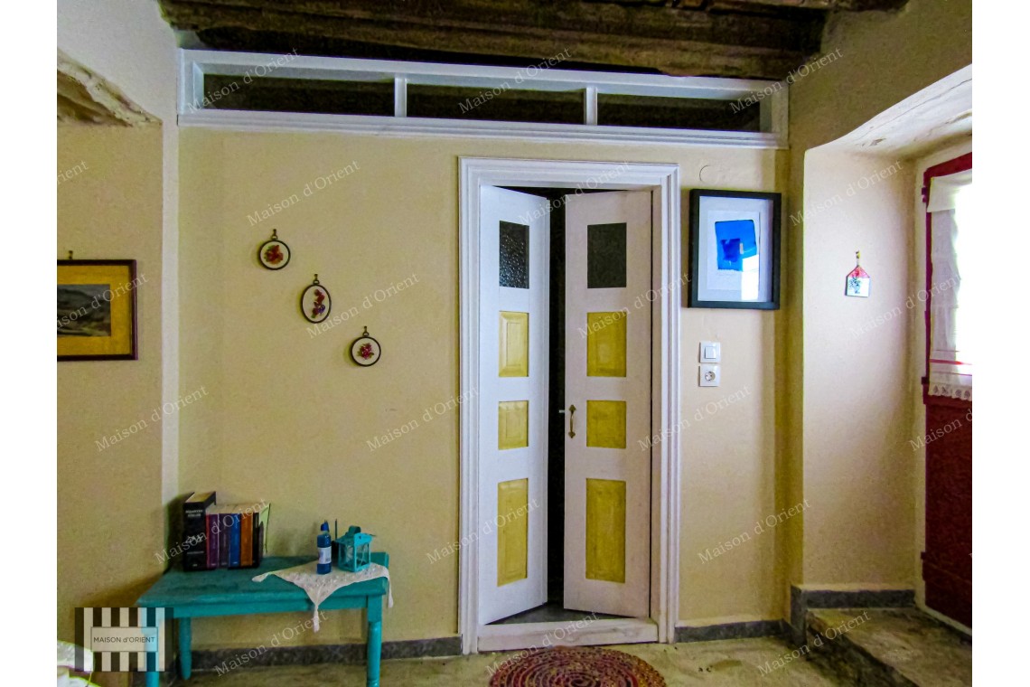 Three Greek Houses in Historic Pagondas Village, Samos
