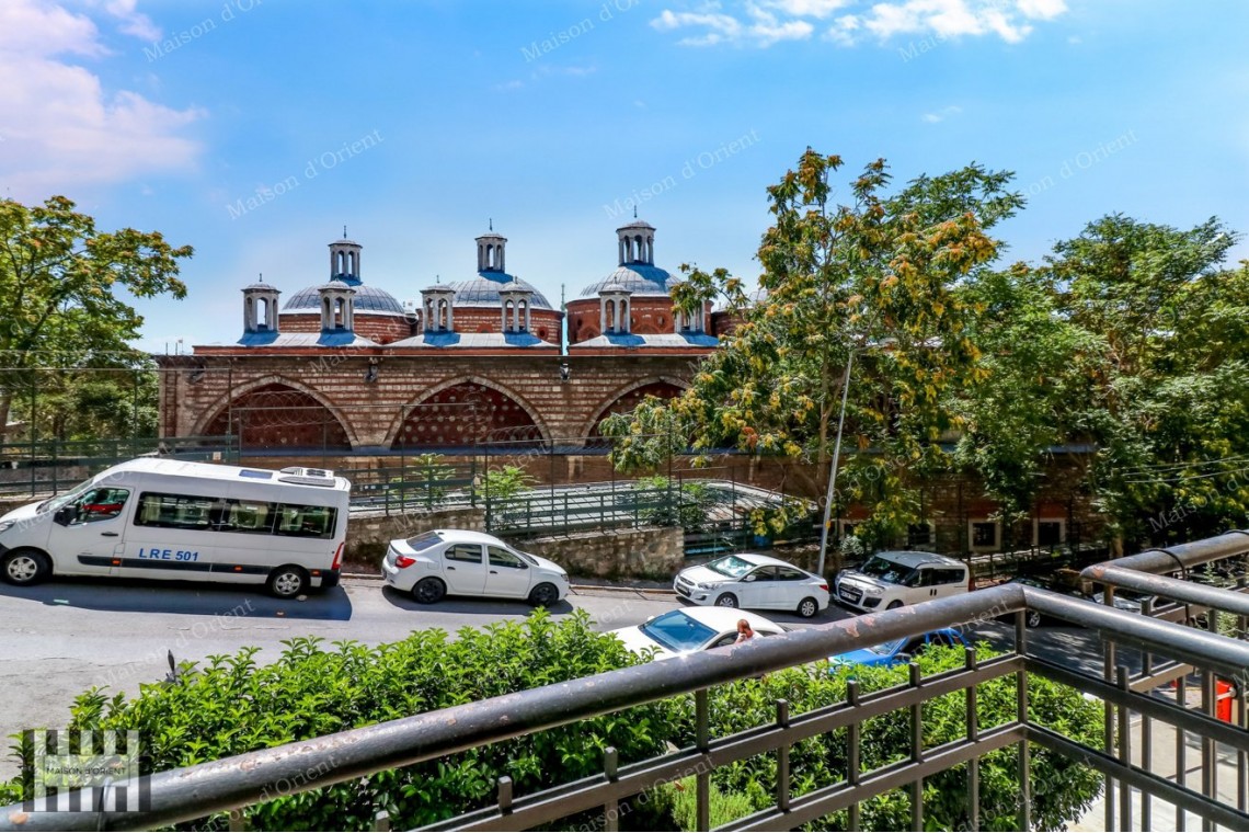 200sqm, 3+1 Flat with Tophane-i Amire View for Rent in Cihangir