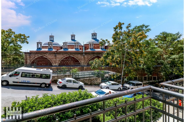 200sqm, 3+1 Flat with Tophane-i Amire View for Rent in Cihangir