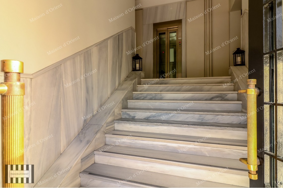 200sqm, 3+1 Flat with Tophane-i Amire View for Rent in Cihangir