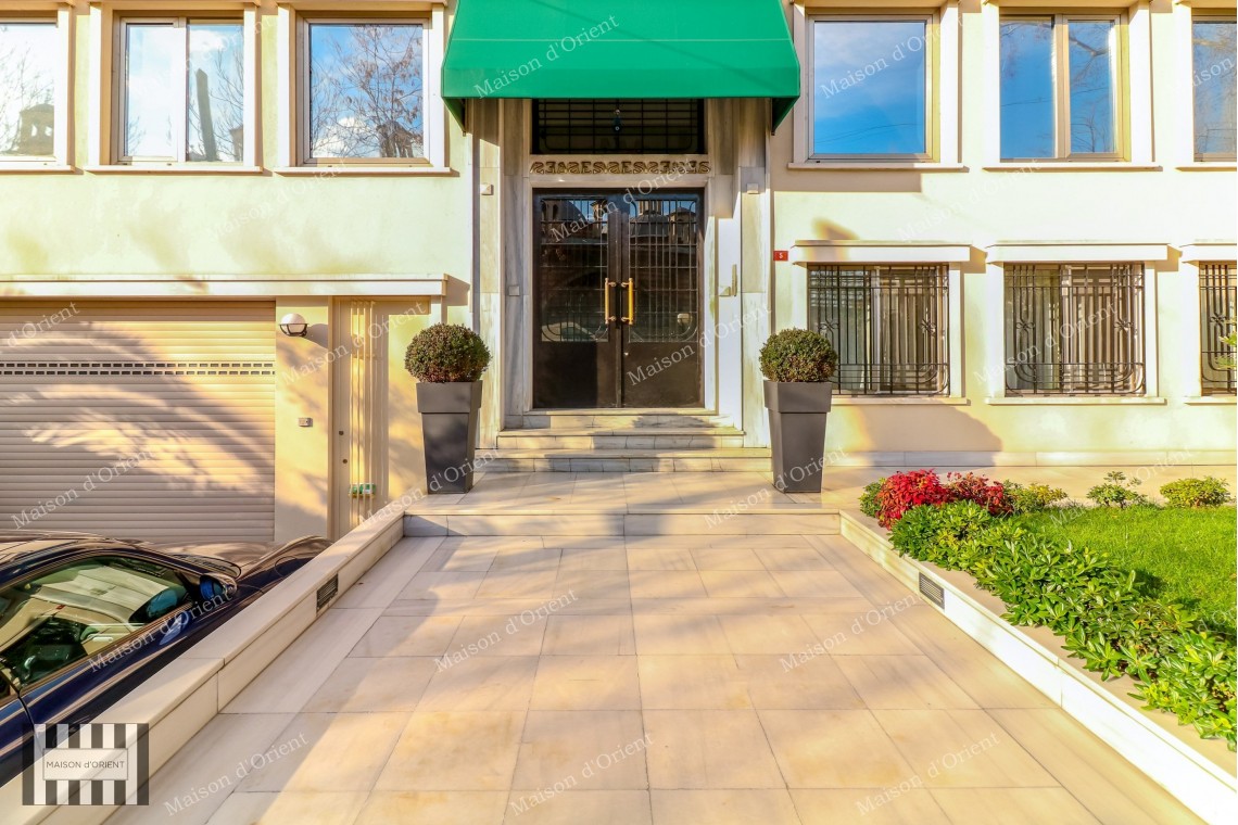 200sqm, 3+1 Flat with Tophane-i Amire View for Rent in Cihangir