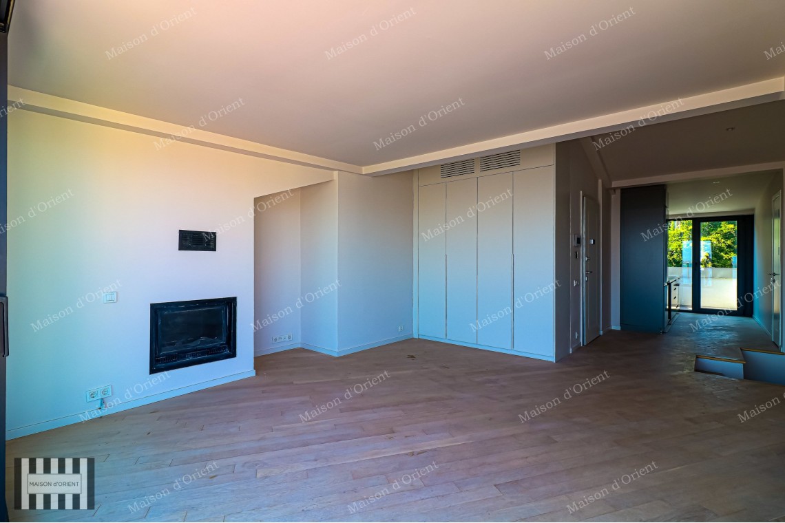 3+1 Duplex for Sale in New Project with Terrace and View, Galata