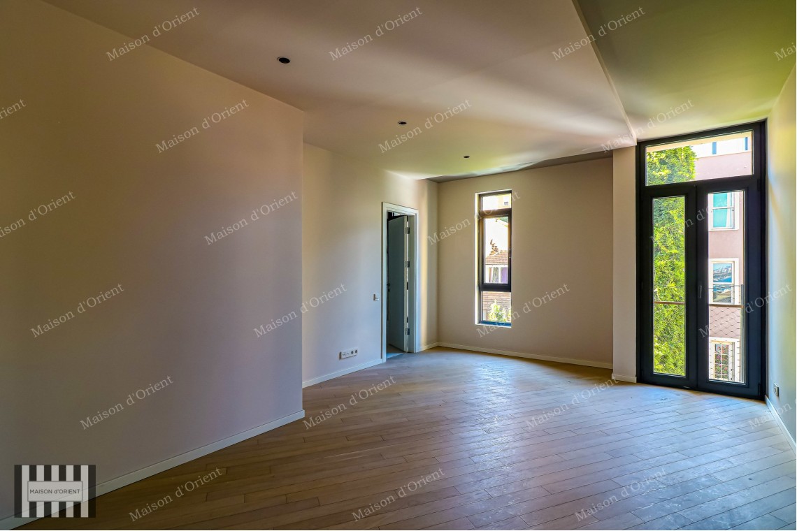 3+1 Duplex for Sale in New Project with Terrace and View, Galata