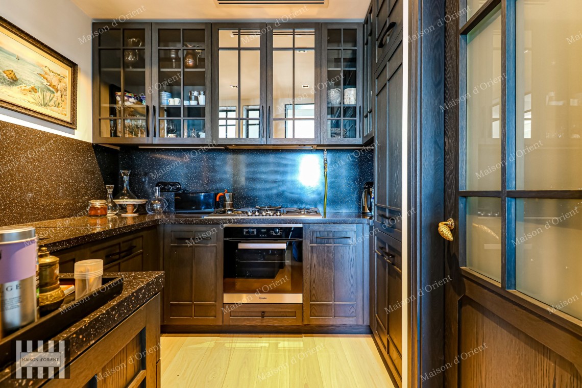 1+1 Flat for Sale with Panoramic View in Historical Building, Galata