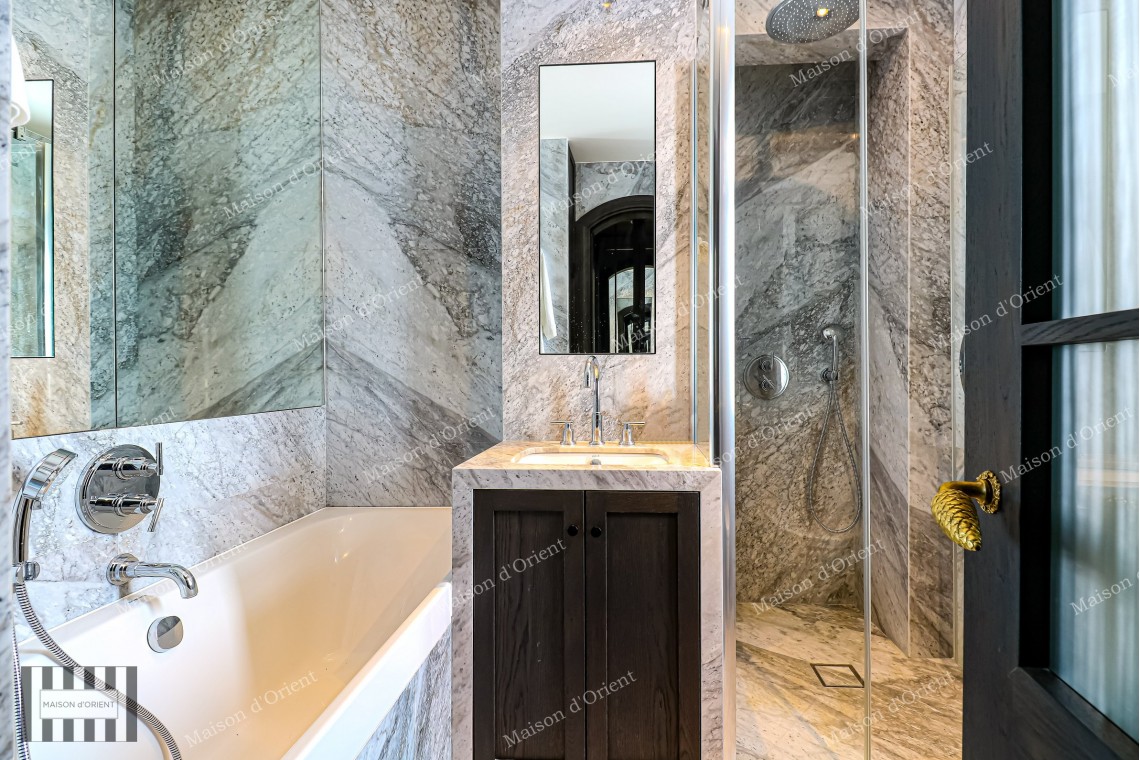 1+1 Flat for Sale with Panoramic View in Historical Building, Galata