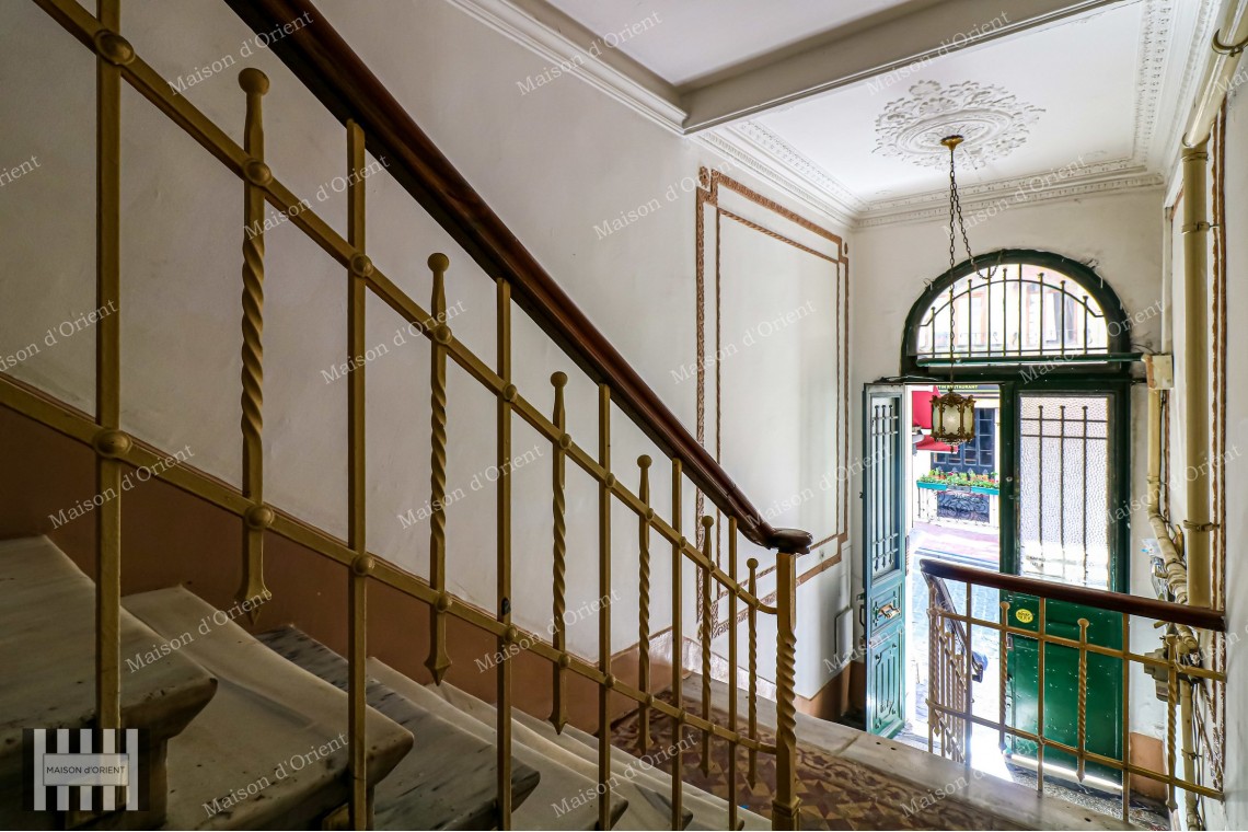 2+1 Flat for Sale in Historical Building, Taksim