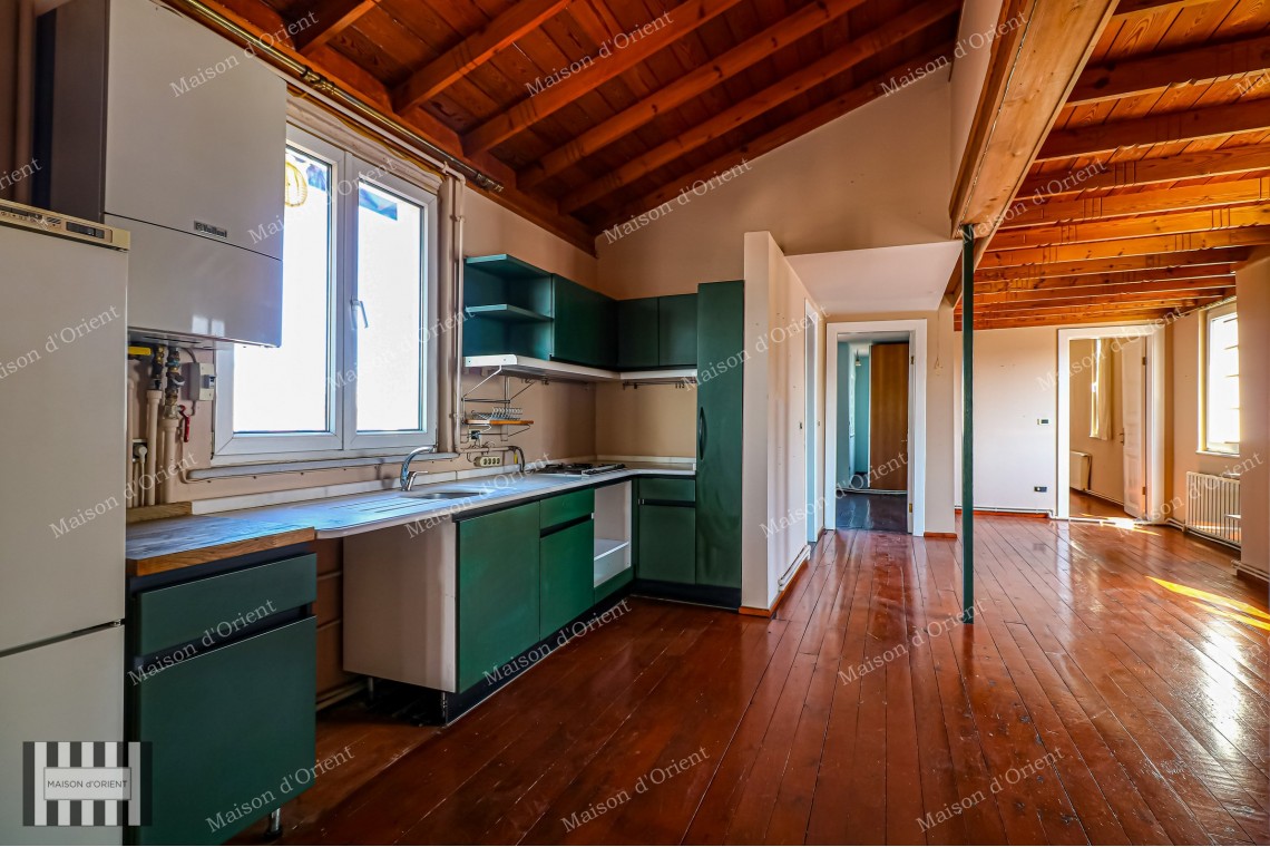 2+1 Flat for Sale in Historical Building, Taksim